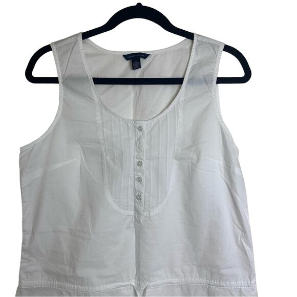 Tommy Hilfiger White Women’s Swim Cotton Beach Pool Cover up size M - Picture 2 of 11